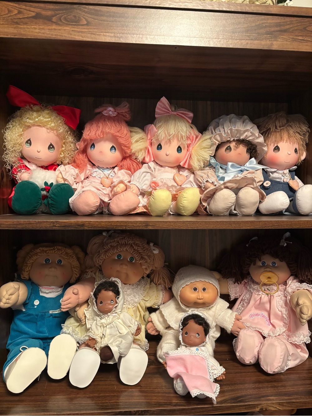 Cabbage Patch and Precious Moments Dolls for sale